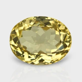 Beer Quartz 15.21x12.04mm Faceted Oval AAA Loose Gemstone - 182239