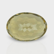 Beer Quartz 16.23x11.54mm Faceted Oval AAA Loose Gemstone - 182323