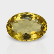 Beer Quartz 16.23x11.54mm Faceted Oval AAA Loose Gemstone - 182323