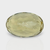 Beer Quartz 16.33x10.88mm Faceted Oval AA+ Loose Gemstone - 182324