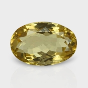 Beer Quartz 16.33x10.88mm Faceted Oval AA+ Loose Gemstone - 182324