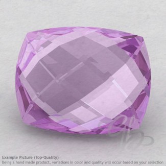 Pink Amethyst Cushion Shape Calibrated Briolettes