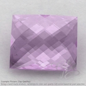 Pink Amethyst Baguette Shape Calibrated Briolettes