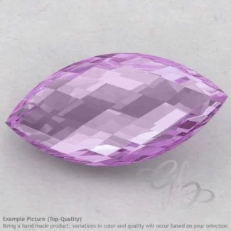 Pink Amethyst Marquise Shape Calibrated Briolettes