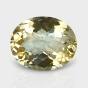 Citrine 18.34x15.03mm Checkerboard Oval A+ Loose Gemstone - 180574