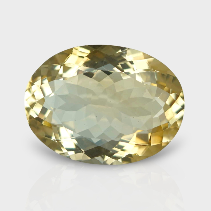 Citrine 21.18x15.83mm Faceted Oval A+ Loose Gemstone - 181479