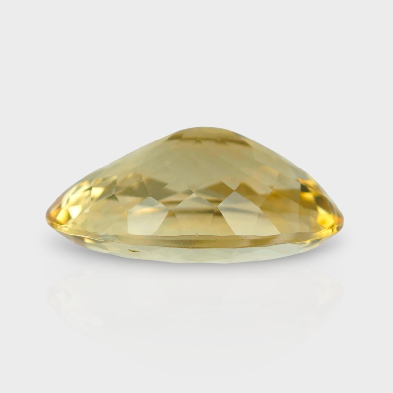 Citrine 21.18x15.83mm Faceted Oval A+ Loose Gemstone - 181479