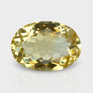 Citrine 15.52x11.06mm Faceted Oval A+ Loose Gemstone - 181539