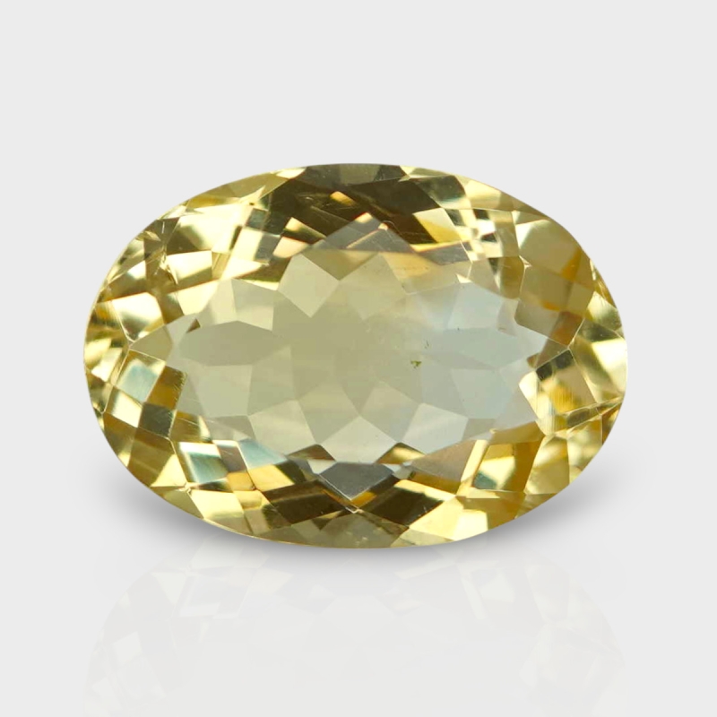 Citrine 15.52x11.06mm Faceted Oval A+ Loose Gemstone - 181539