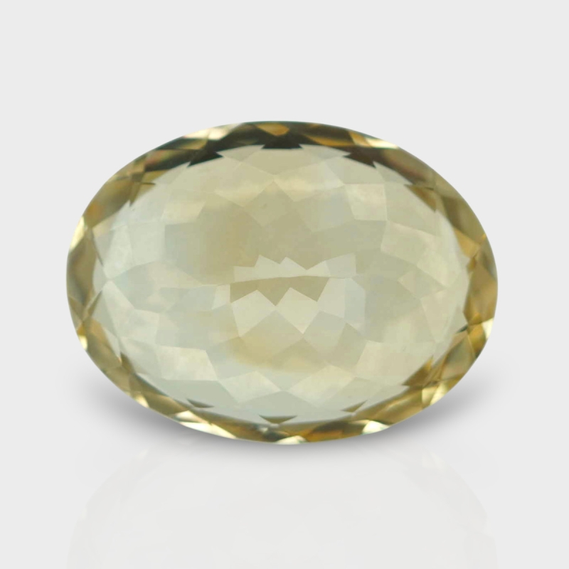 Citrine 19.43x14.51mm Faceted Oval A+ Loose Gemstone - 181564