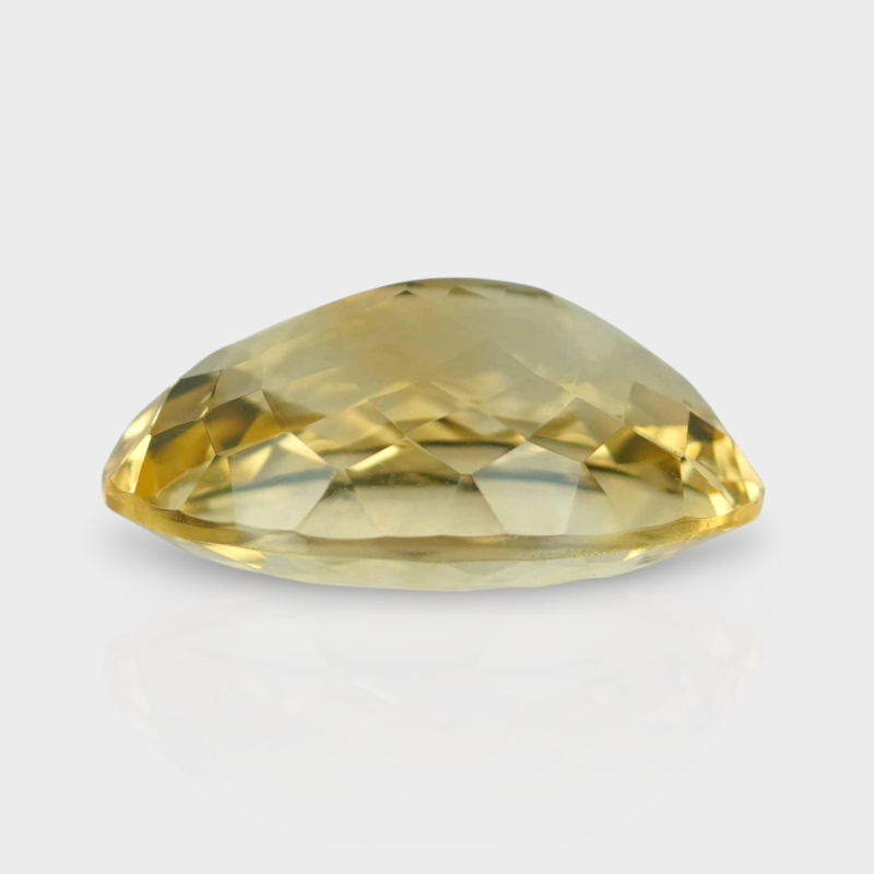 Citrine 19.43x14.51mm Faceted Oval A+ Loose Gemstone - 181564