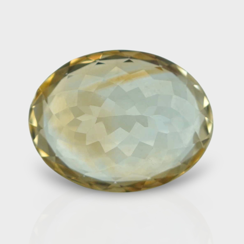 Citrine 16.30x12.75mm Faceted Oval A+ Loose Gemstone - 182178