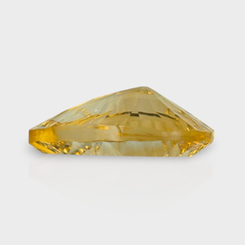 Citrine 19.74x14.33mm Concave Cut Pear AA+ Loose Gemstone - 182103