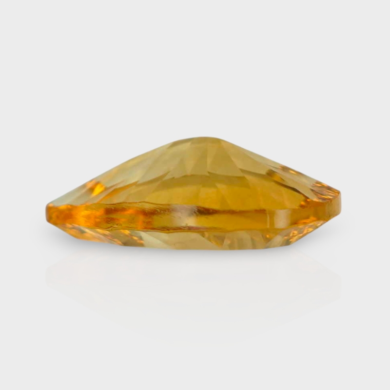 Citrine 13.88x9.62mm Concave Cut Pear AAA Loose Gemstone - 182111
