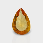 Citrine 13.70x9.30mm Concave Cut Pear AAA Loose Gemstone - 182113