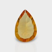 Citrine 13.70x9.30mm Concave Cut Pear AAA Loose Gemstone - 182113