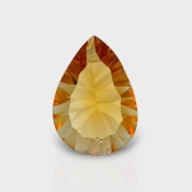Citrine 13.37x9.46mm Concave Cut Pear AAA Loose Gemstone - 182114
