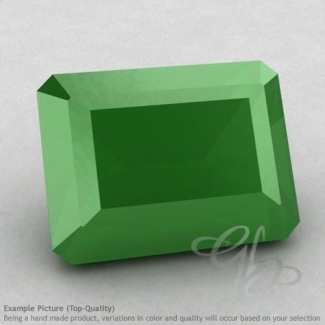 Natural Green Chalcedony Octagon Shape Calibrated Gemstones