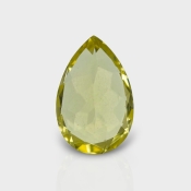 Lemon Quartz 15x10mm Faceted Pear AAA Loose Gemstone - 181867