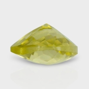 Lemon Quartz 16mm Checkerboard Heart AAA Loose Gemstone - 181877