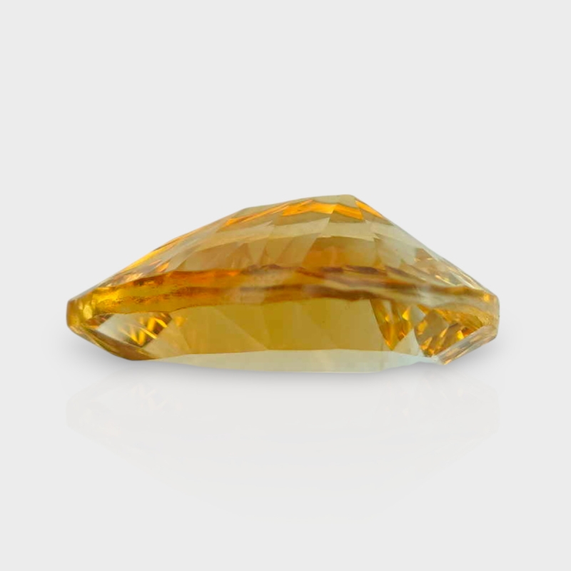 Citrine 13.76x9.31mm Concave Cut Pear AAA Loose Gemstone - 182115