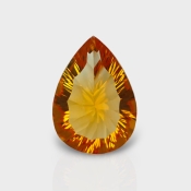 Citrine 15.73x11.25mm Concave Cut Pear AAA Loose Gemstone - 182120