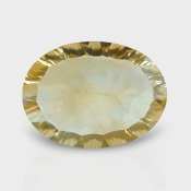Citrine 17.48x12.88mm Concave Cut Oval AA+ Loose Gemstone - 182133