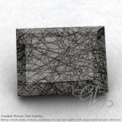 Black Rutile Baguette Shape Calibrated Gemstones