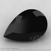 Black Spinel Pear Shape Calibrated Gemstones