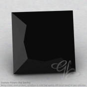 Black Spinel Square Shape Calibrated Gemstones