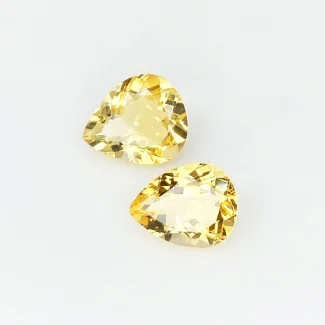 Citrine 12x9-13x11mm Faceted Pear AA+ Gemstones Parcel - 181487