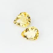 Citrine 12x9-13x11mm Faceted Pear AA+ Gemstones Parcel - 181487