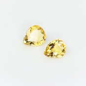 Citrine 12x9-13x11mm Faceted Pear AA+ Gemstones Parcel - 181487