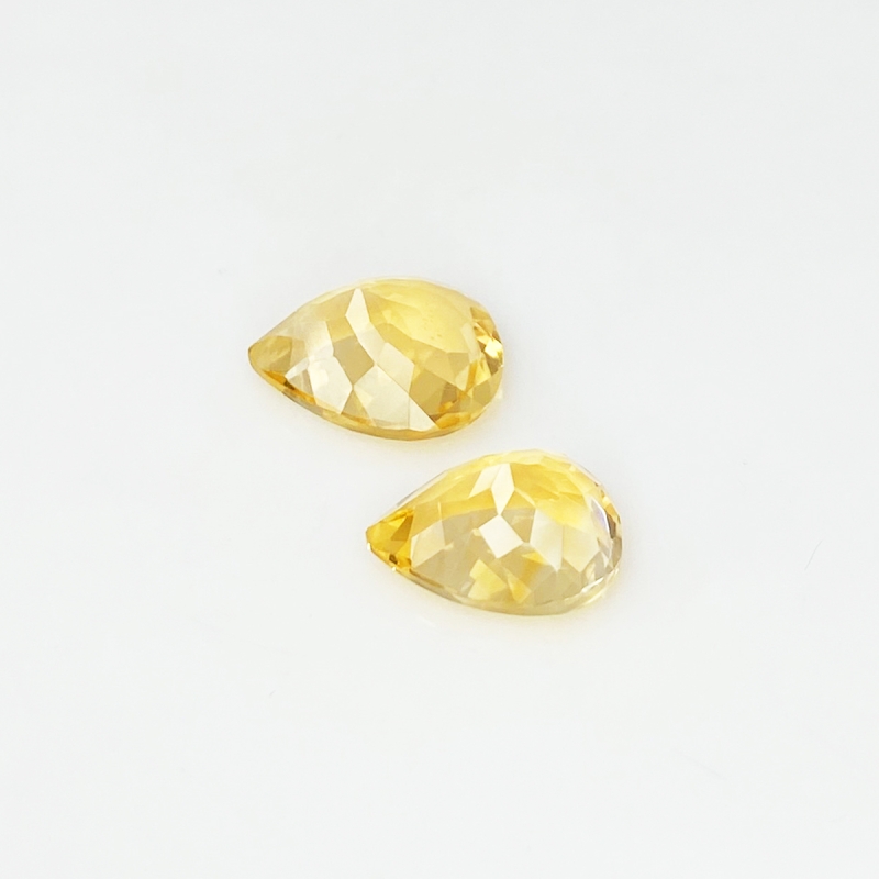 Citrine 12x9-13x11mm Faceted Pear AA+ Gemstones Parcel - 181487