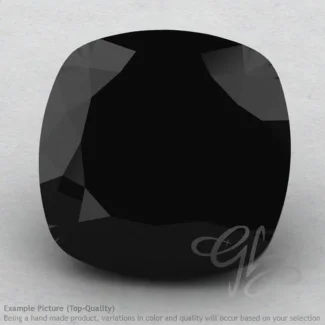 Black Spinel Square Cushion Shape Calibrated Gemstones