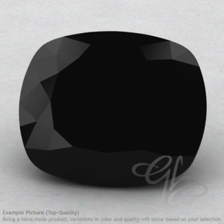 Black Spinel Cushion Shape Calibrated Gemstones