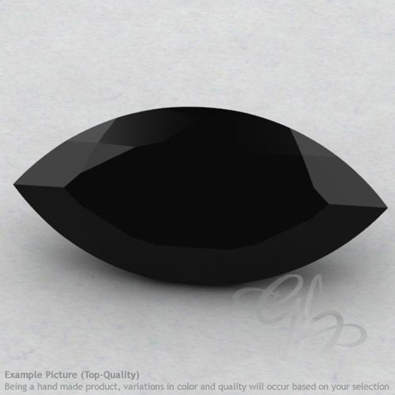 Black Spinel Marquise Shape Calibrated Gemstones