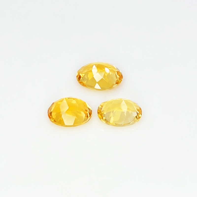 Citrine 9x7-10x8mm Faceted Oval AAA Gemstones Parcel - 181575