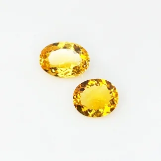 Citrine 12x10-14x10mm Faceted Oval AAA Gemstones Parcel - 181673