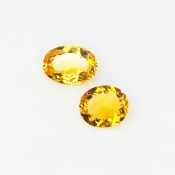 Citrine 12x10-14x10mm Faceted Oval AAA Gemstones Parcel - 181673