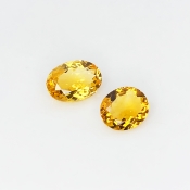 Citrine 12x10-14x10mm Faceted Oval AAA Gemstones Parcel - 181673