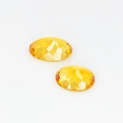Citrine 12x10-14x10mm Faceted Oval AAA Gemstones Parcel - 181673