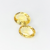 Citrine 18x12-20x15mm Faceted Oval AA Gemstones Parcel - 181715