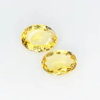 Citrine 18x12-20x15mm Faceted Oval AA Gemstones Parcel - 181715