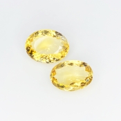 Citrine 18x12-20x15mm Faceted Oval AA Gemstones Parcel - 181715