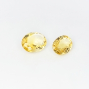 Citrine 18x12-20x15mm Faceted Oval AA Gemstones Parcel - 181715