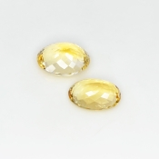 Citrine 18x12-20x15mm Faceted Oval AA Gemstones Parcel - 181715