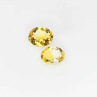 Citrine 14x10-15x12mm Faceted Oval AA Gemstones Parcel - 181717