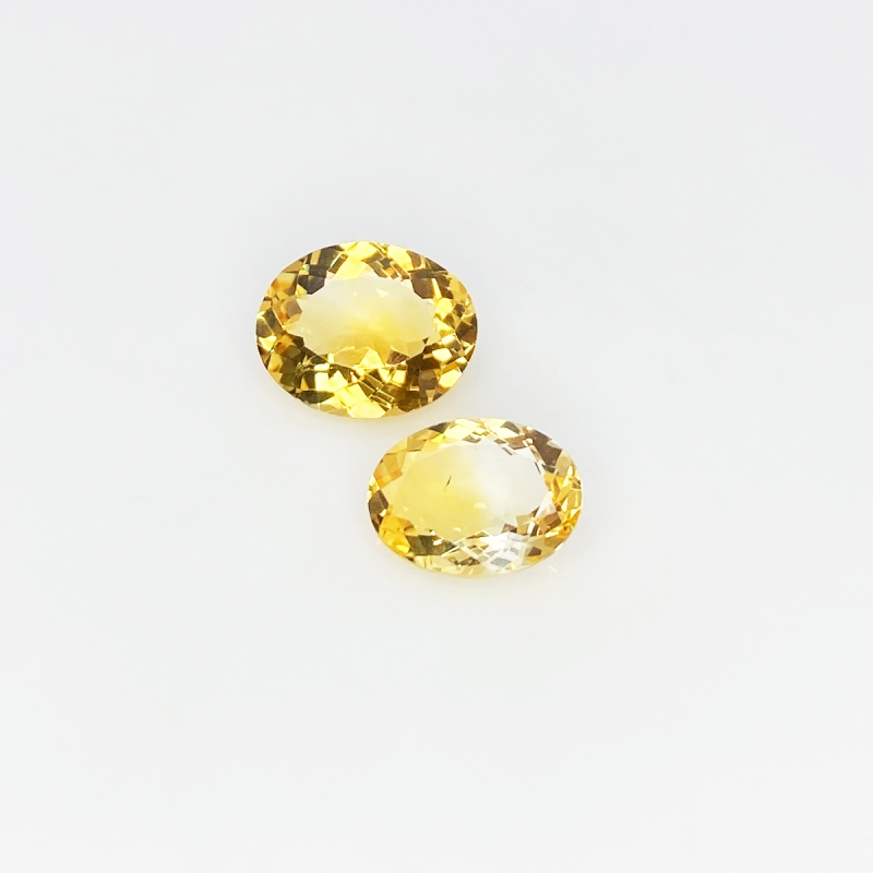 Citrine 14x10-15x12mm Faceted Oval AA Gemstones Parcel - 181717