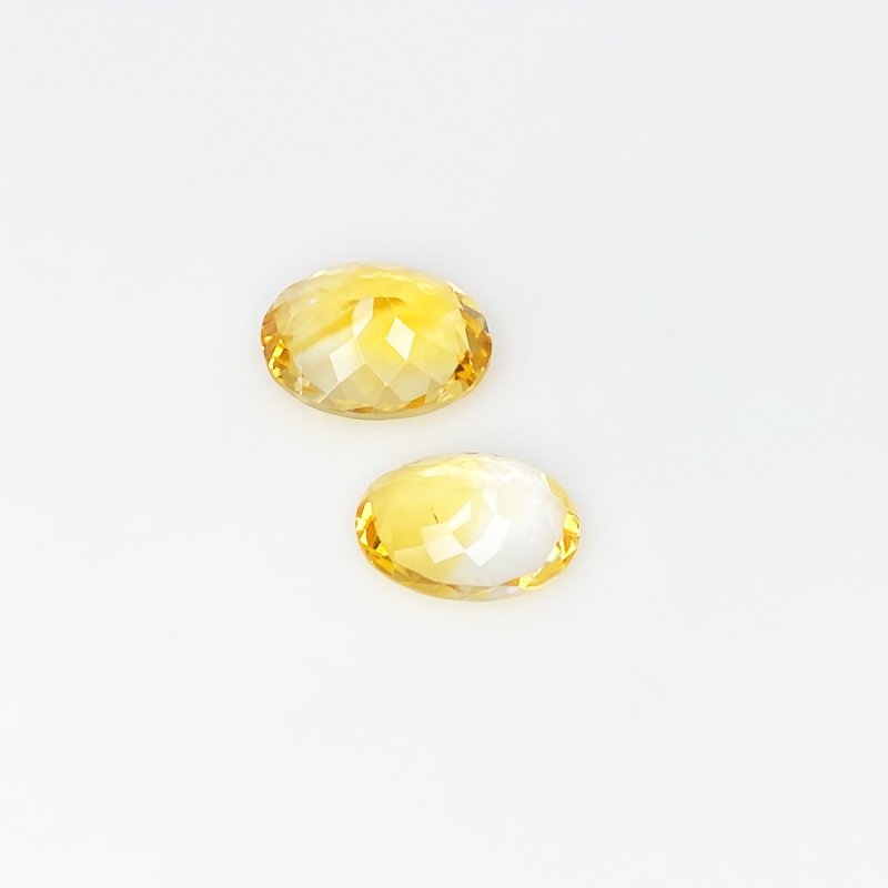 Citrine 14x10-15x12mm Faceted Oval AA Gemstones Parcel - 181717